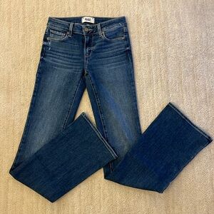 Paige mid rise flare jeans